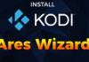Install Kodi 17.1 Ares Wizard