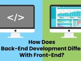 How Does Back-End Development Differ With Front-End?